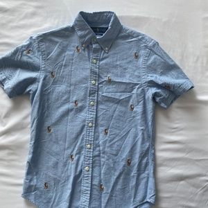 Short Sleeved Ralph Lauren Button Down